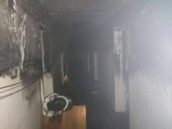 В Кременчуге в студенческом общежитии произошел пожар