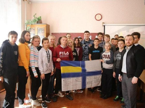 Богдан Головаш встретился с кременчугскими школьниками
