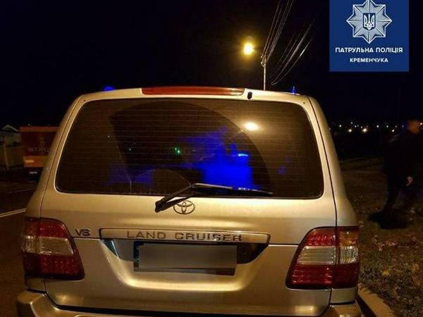 Сознательный кременчужанин помог задержать пьяного водителя “Land Cruiser”