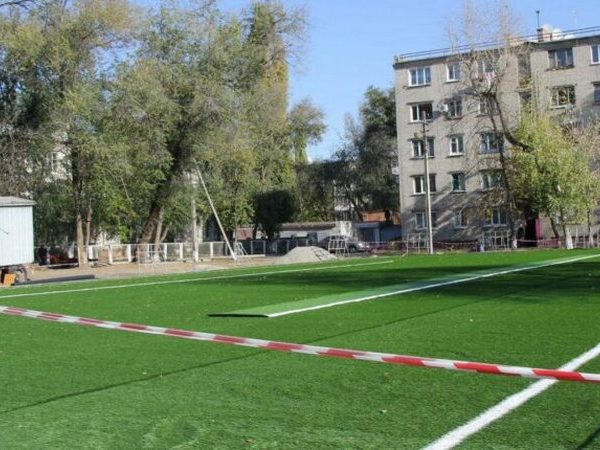 В Кременчуге на Первомайской скоро появится новая спортивная площадка