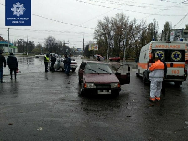 В Кременчуге произошло ДТП с пострадавшими