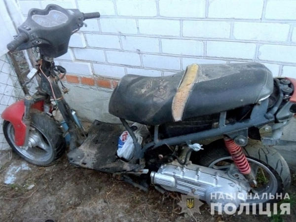 В Кременчугском районе установили личность мужчины, который 5 лет назад угнал мопед