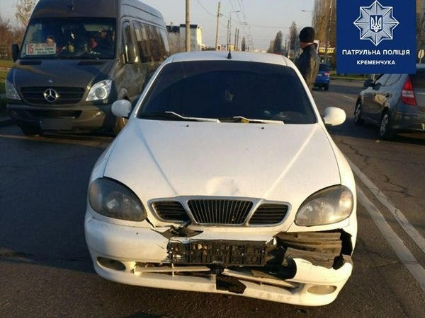 В Кременчуге произошло ДТП возле «Спортлайфа»