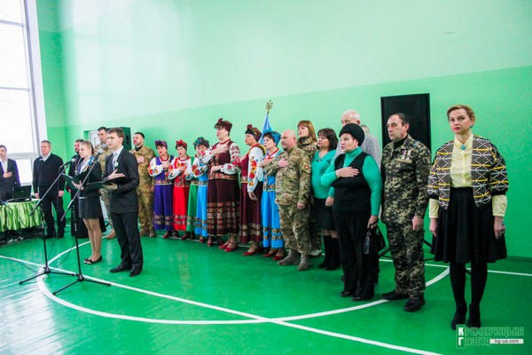 Кременчугские гимназисты, наконец-то, побывали в спортзале