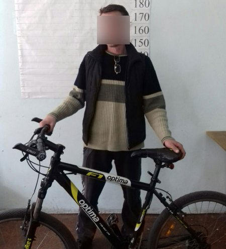 Житель Комсомольска воровал велосипеды у кременчужан