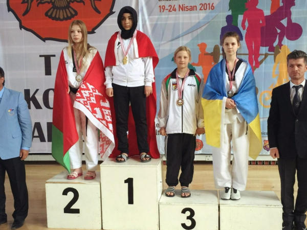Спортсменка из Кременчуга завоевала бронзу на 6-th "International Rumi Children Sport Games"