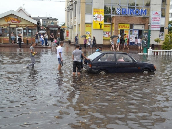 Вселенский потоп в Кременчуге: как это было