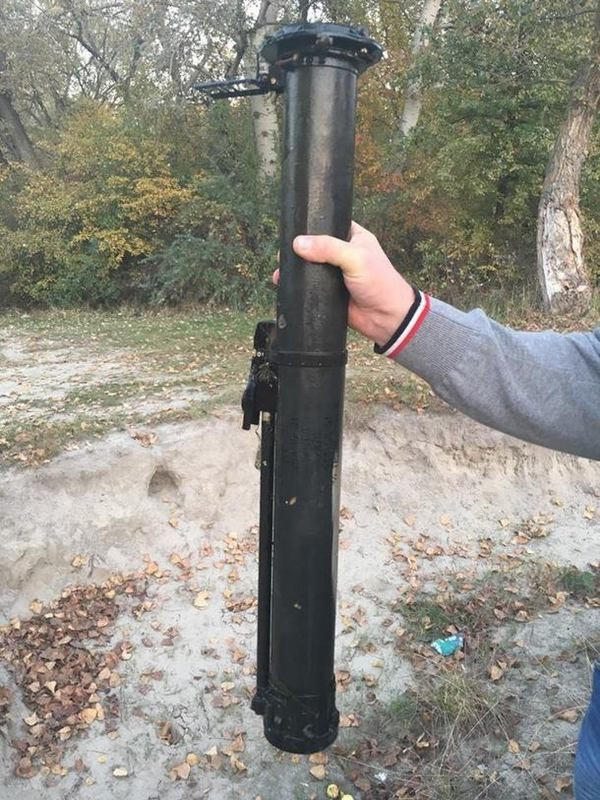 В Кременчугском районе рыбаки выловили гранатомет