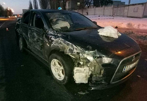 В Кременчуге на Киевской произошла авария: 4 человек пострадало