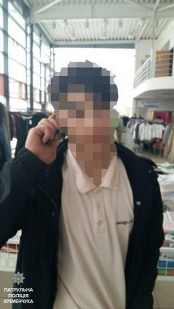 В Кременчуге несовершеннолетние воруют одежду в магазинах
