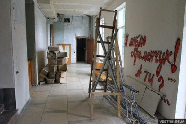 Музей в Кременчуге не скоро откроет свои двери после ремонта