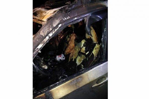 В Кременчуге ночью горело два автомобиля