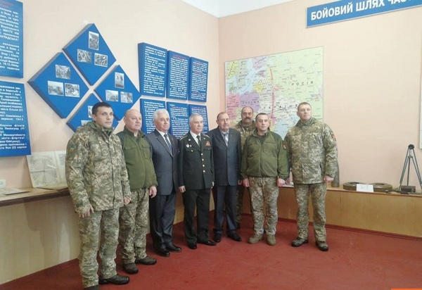 В Кременчугской военной части А1546 официально открылась «Комната боевой славы»