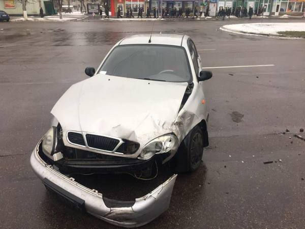 В Кременчуге за 30 минут произошло две аварии