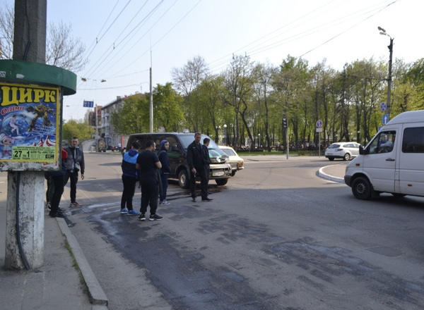 В Кременчуге произошло ДТП с маршруткой и инкассаторской машиной