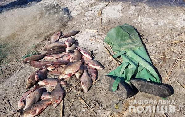 Водная полиция выявила на Кременчугском водохранилище двух браконьеров