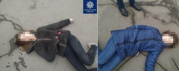 В Кременчуге двое подростков допились до того, что лежали на асфальте посреди улицы