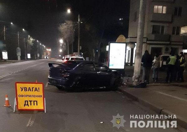 Ночное ДТП в Кременчуге: есть пострадавшие