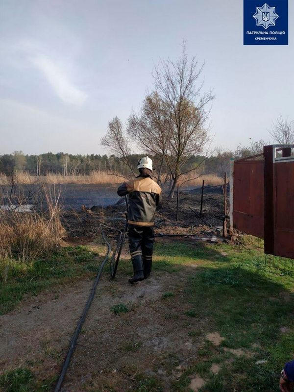 Кременчугская полиция задержала очередного поджигателя