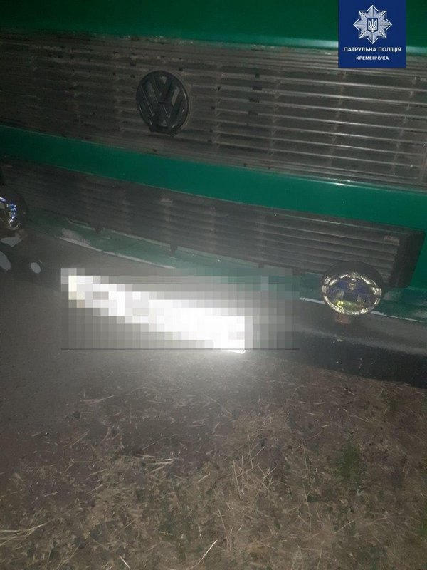 Кременчугская полиция выписала нетрезвому водителю грузовика протокол