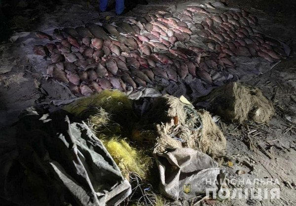 На Кременчугском водохранилище задержали рыбака с уловом на 60 тысяч гривен