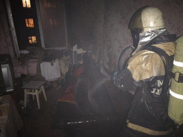 В Кременчуге окурок стал причиной пожара в квартире