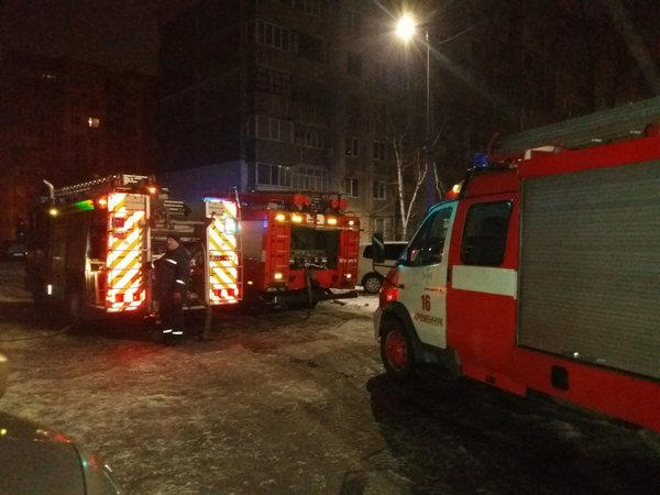 В Кременчуге пенсионер отравился во время пожара