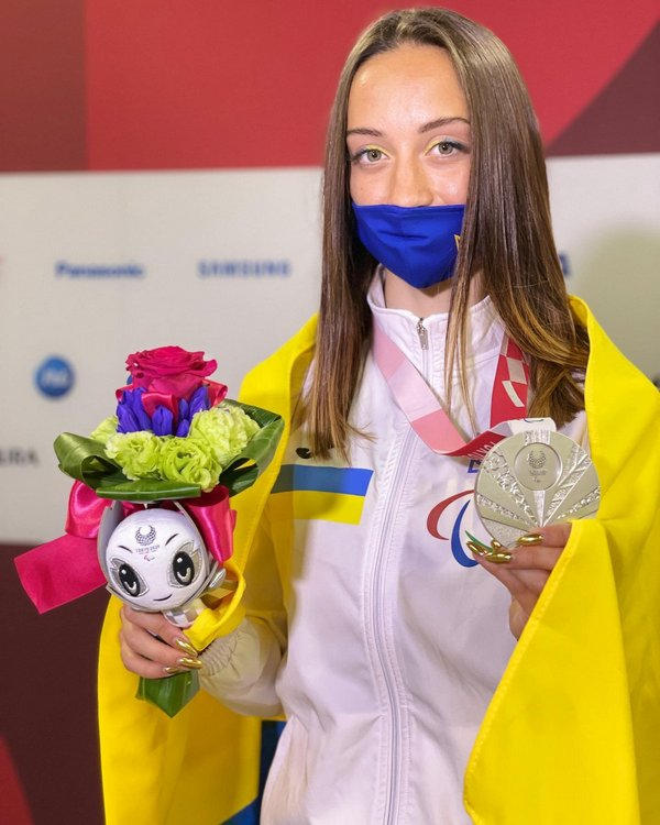 Кременчужанка Наталья Кобзар завоевала серебро Паралимпийских игр