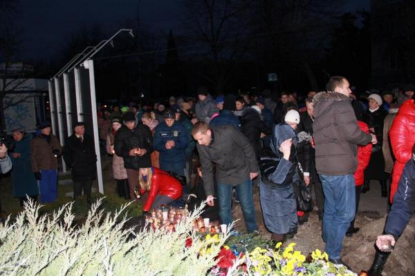 В Кременчуге почтили память невинно убиенных людей