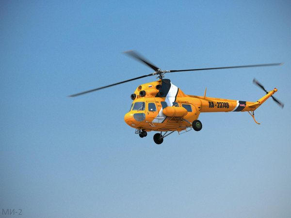 В Кременчуге неудачно «завис» вертолет