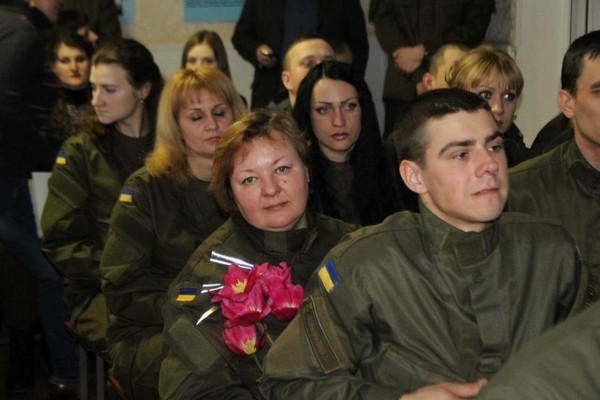 В Кременчуге поздравили батальон Национальной гвардии Украины