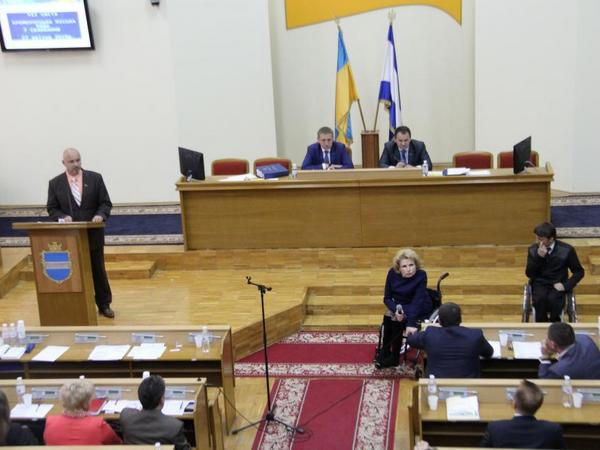 Кременчугские депутаты обратили внимание на пандусы