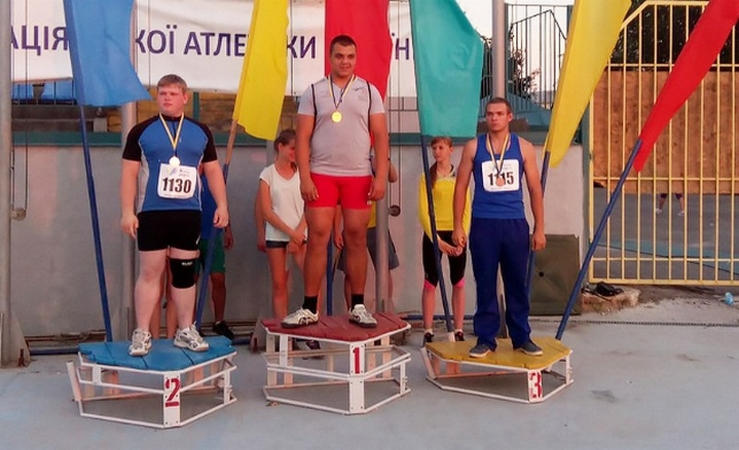 Кременчужанин Александр Яровой стал чемпионом Украины по толканию ядра