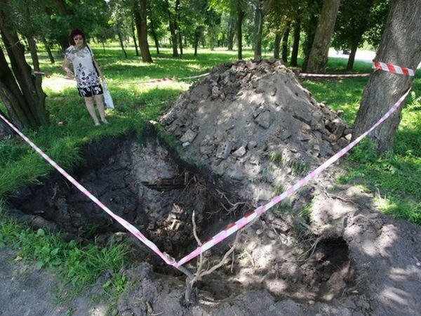 В центре Кременчуга археологи обнаружили остатки древних зданий