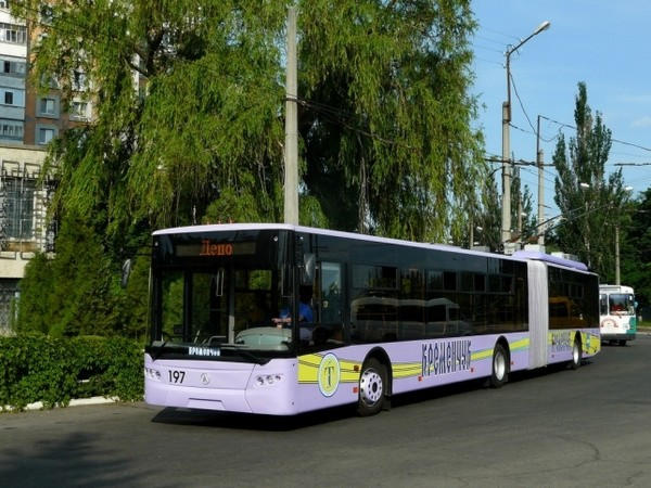 Кременчугские троллейбусы стали более современными