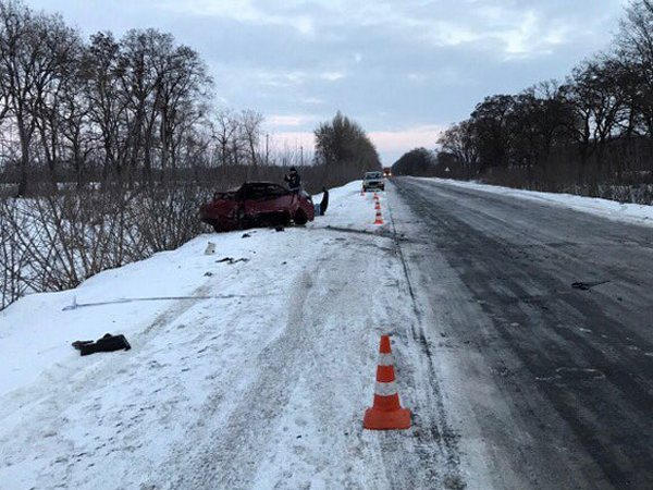 Водитель, который направлялся в Кременчуг, погиб в ДТП