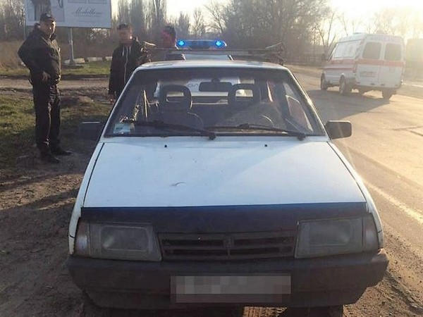 В Кременчуге патрульные обнаружили автомобиль, который находился в розыске с 2015 года