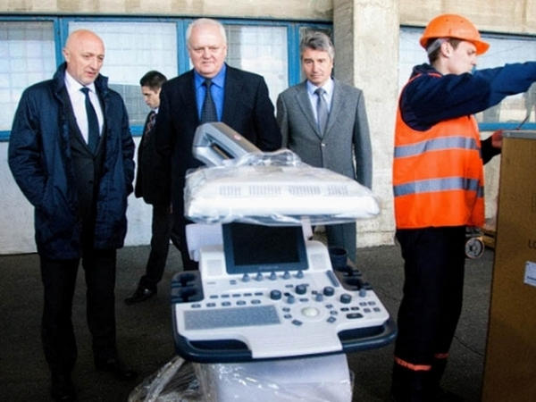 Кременчуг получил новый аппарат УЗИ из Франции