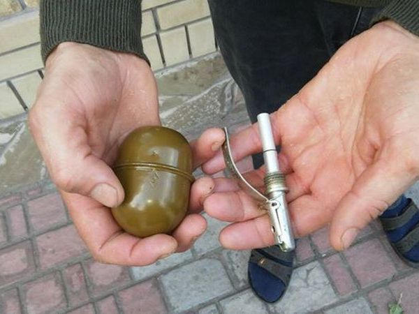 В Кременчуге у местного жителя изъяли гранату