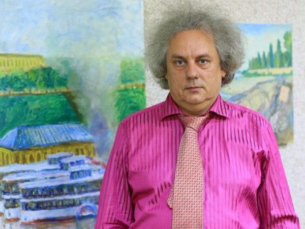 Киевский художник представил кременчужанам свои работы