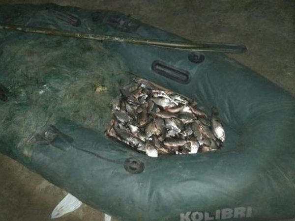 Ни дня покоя: водная полиция задержала очередного кременчугского браконьера