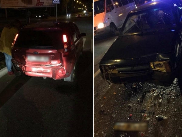 В Кременчуге пьяный водитель ВАЗа врезался в Ford