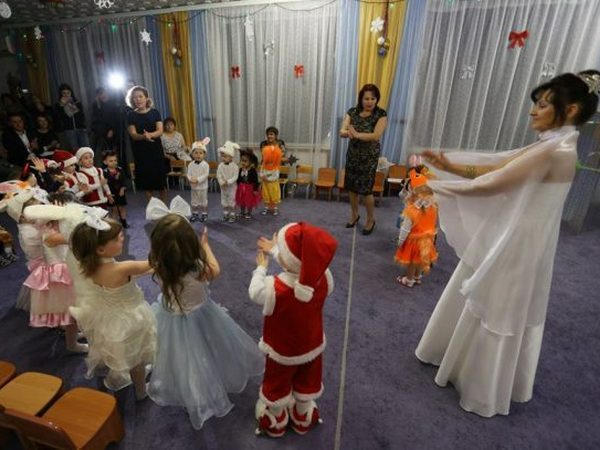 В Кременчугский областной специализированный дом ребенка пришел Святой Николай