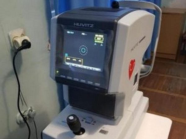 Кременчугская детская поликлиника получила новое офтальмологическое оборудование