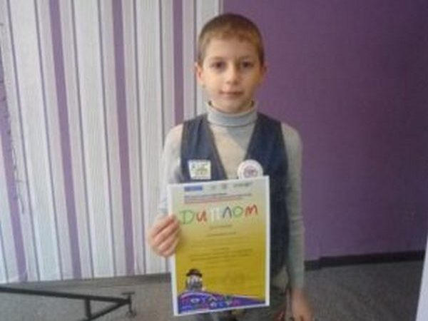 7-летний кременчужанин занял 2 место на Всеукраинском кинофестивале
