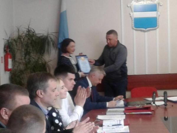 Мэр Кременчуга и его заместитель получили грамоты областного филиала МАН