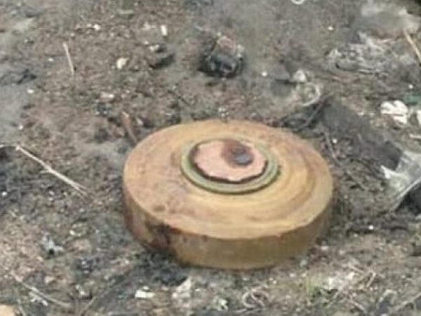В Кременчуге на Третьем Занасыпе найдена противотанковая мина