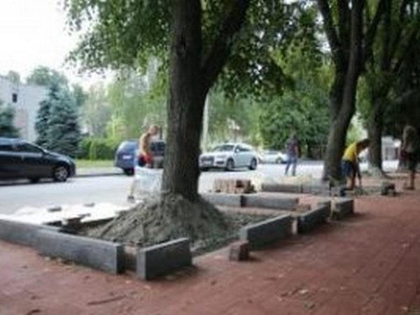 В Кременчуге появятся европейские тротуары