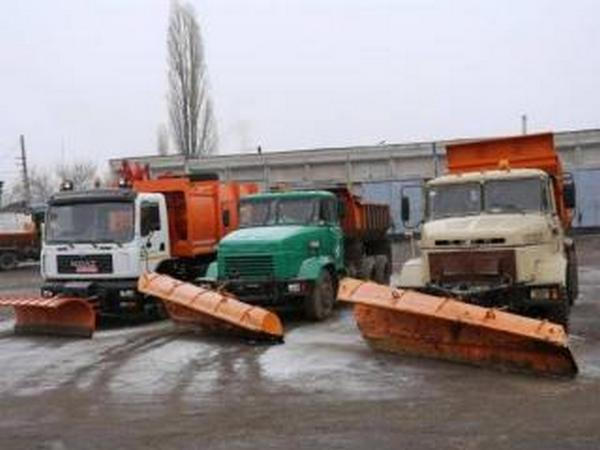 Кременчугские коммунальщики готовы к ликвидации непогоды зимой