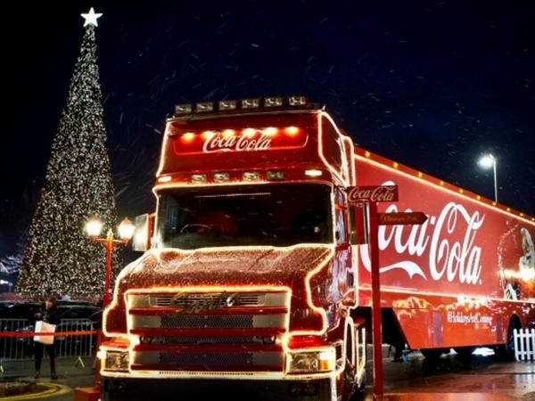 В Кременчуг приедет новогодний грузовик Coca-Cola